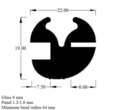 Window Seal (Per Metre)