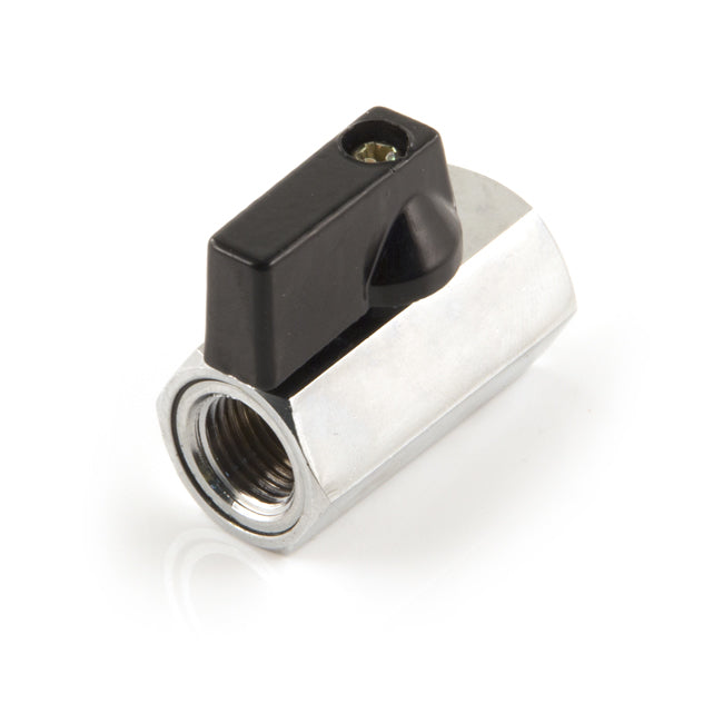 1/4" Ball Valve (Black Handle)