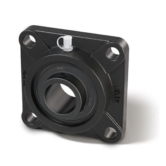 4 Bolt Bearing 40MM UCF208 S/M Black