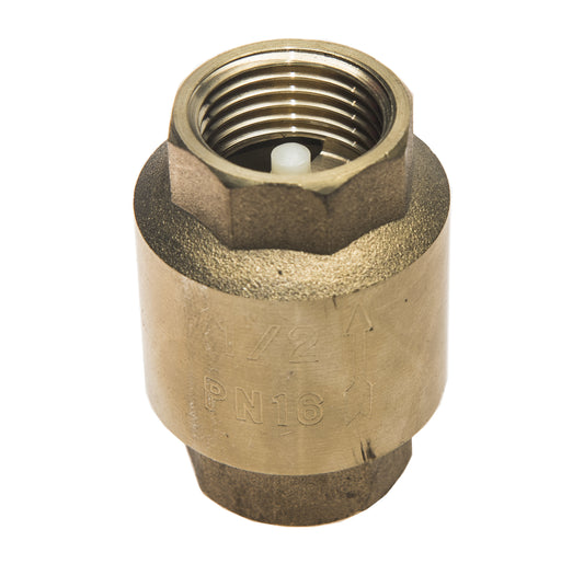 Non Return Valve Brass 1/2"