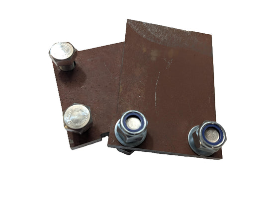 Paddles 155mm x 100mm 10mm Hardox (Set of 2)