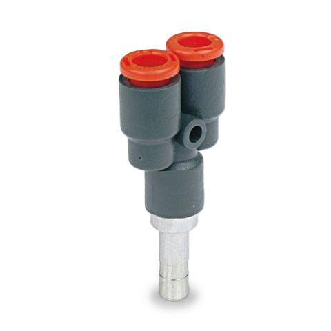 Male To Twin Female Fitting (6mm - 4mm)